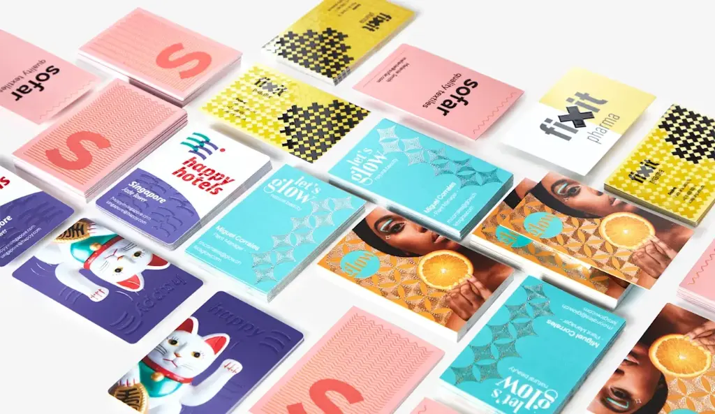 Cartes de visite Deluxe